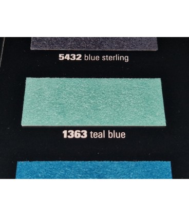 Alcantara Automotive Cover 1363 Teal Blue